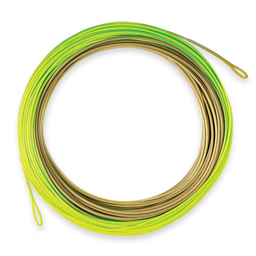 Airflo Superflo Ridge 2.0 Universal Taper - Moss Olive/Chartreuse - Fly Lines - Fly Fish Food