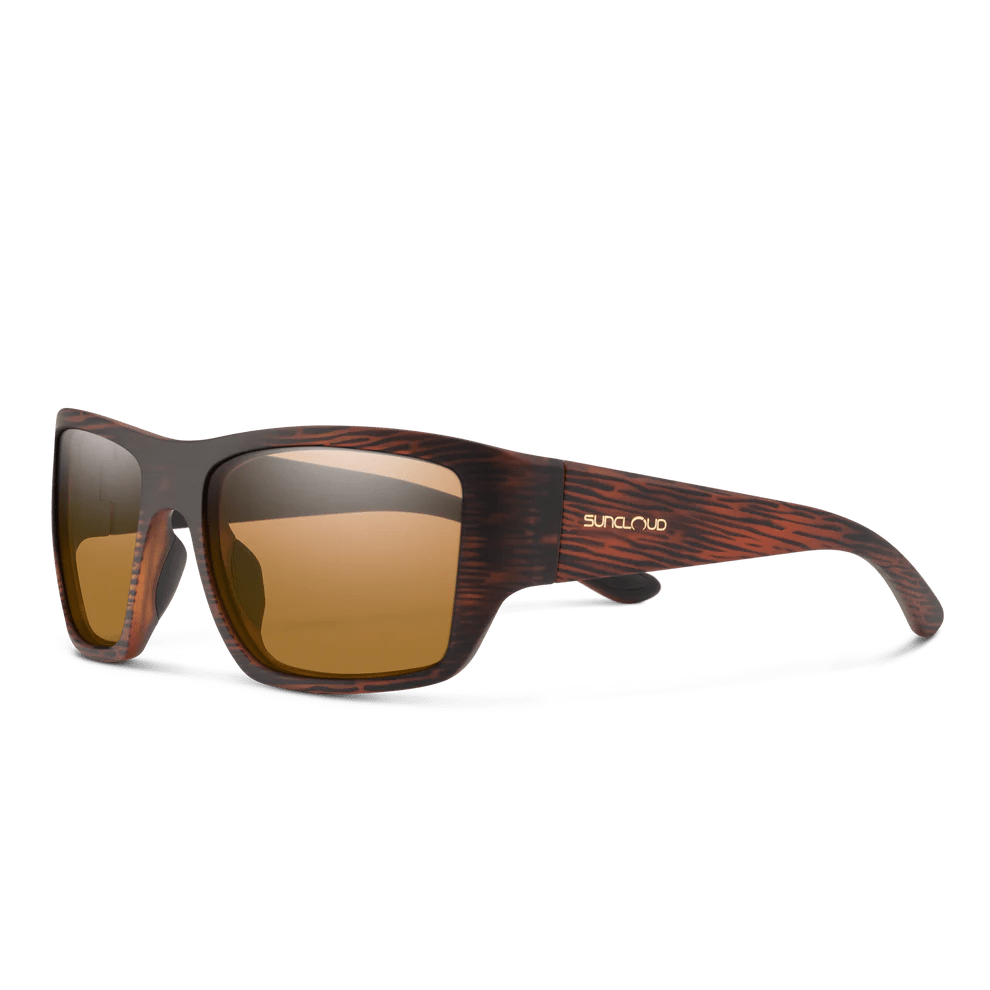 Suncloud Sculpin - Matte Burnished Brown - Polarized Brown Lens - Sunglasses - Fly Fish Food