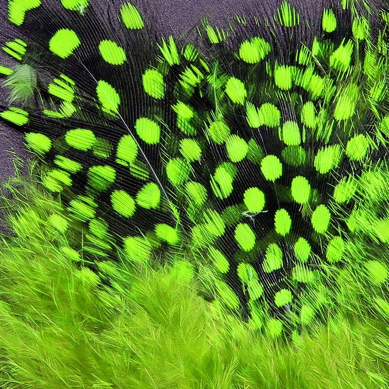 Strung Guinea Feathers - Feathers & Marabou - Fly Fish Food