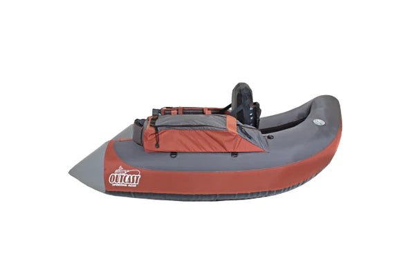 OSG Super Fat Cat - LCS Float Tube - Gray/Rust - Float Tubes & Accessories - Fly Fish Food