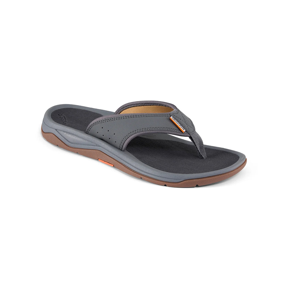 Grundens Deck - Boss Sandal - Smoke - Footwear - Fly Fish Food