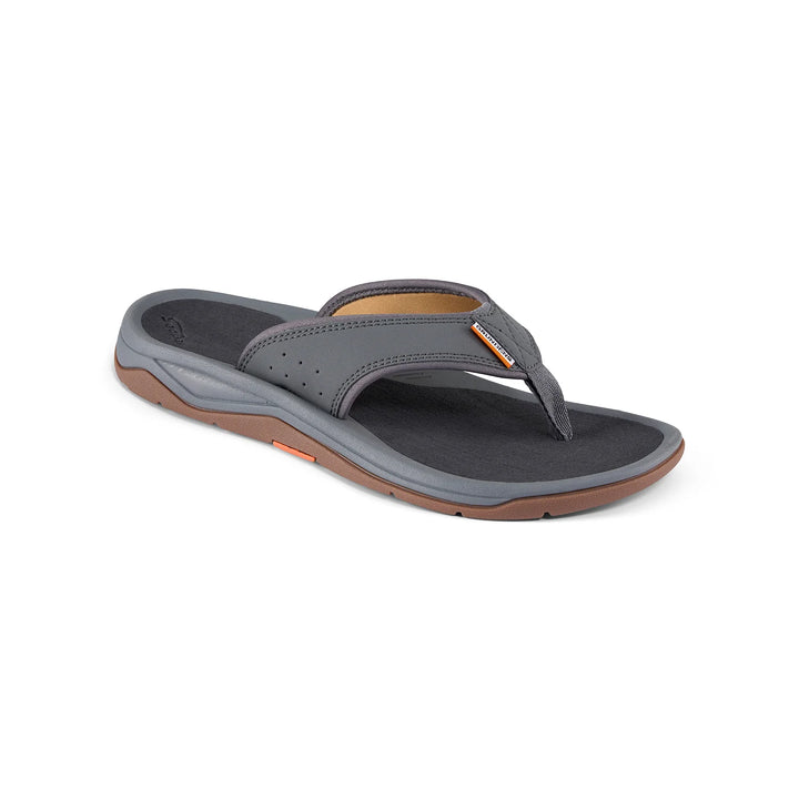 Grundens Deck - Boss Sandal - Smoke - Footwear - Fly Fish Food