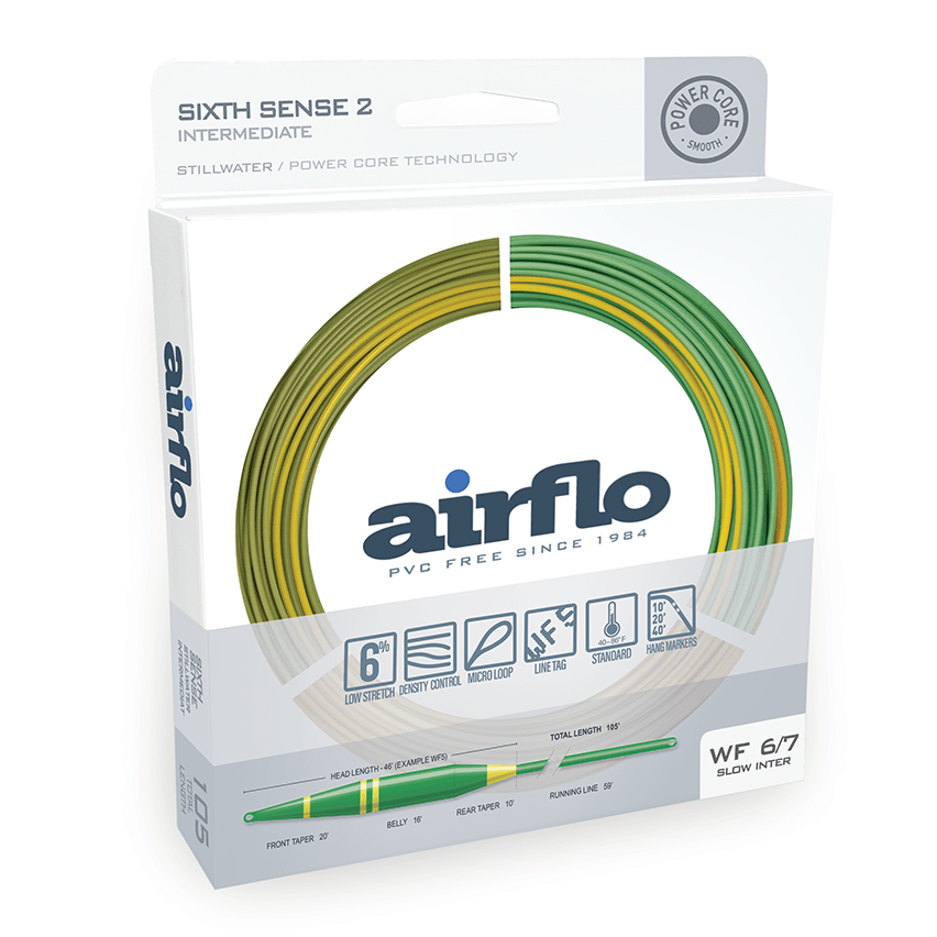 Airflo Sixth Sense 2 Slow Intermediate Fly Line - Fly Lines - Fly Fish Food