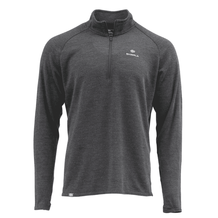 Skwala - Thermo 260 Zip - Dark Heather Gray - Apparel - Fly Fish Food