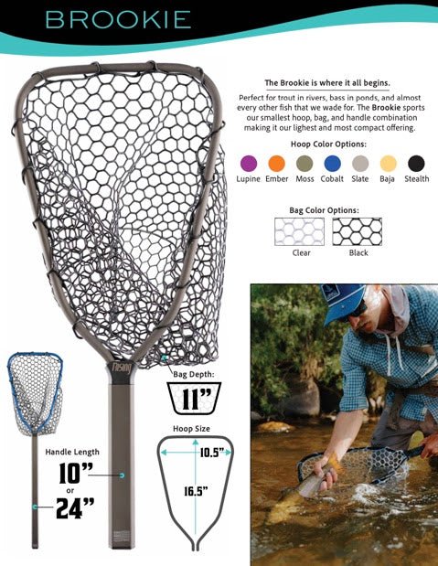Rising Brookie Net - Nets &amp; Accessories - Fly Fish Food