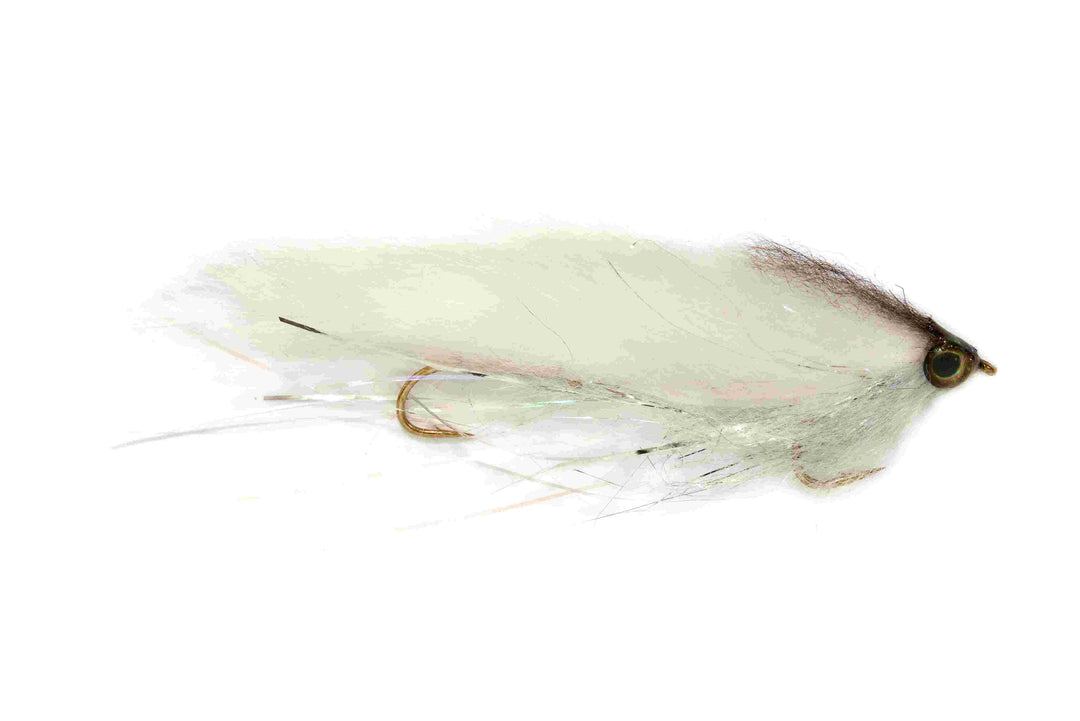 Snake Bait - White - Flies - Fly Fish Food