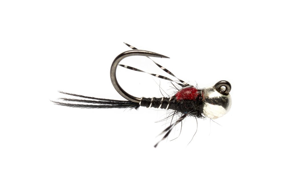 Higa's Tactical SOS Black Barbless - Flies - Fly Fish Food