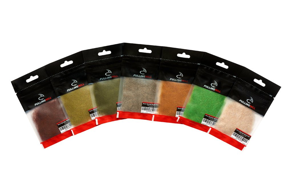 Fulling Mill Euro Nymph Body Dub - Dubbing - Fly Fish Food