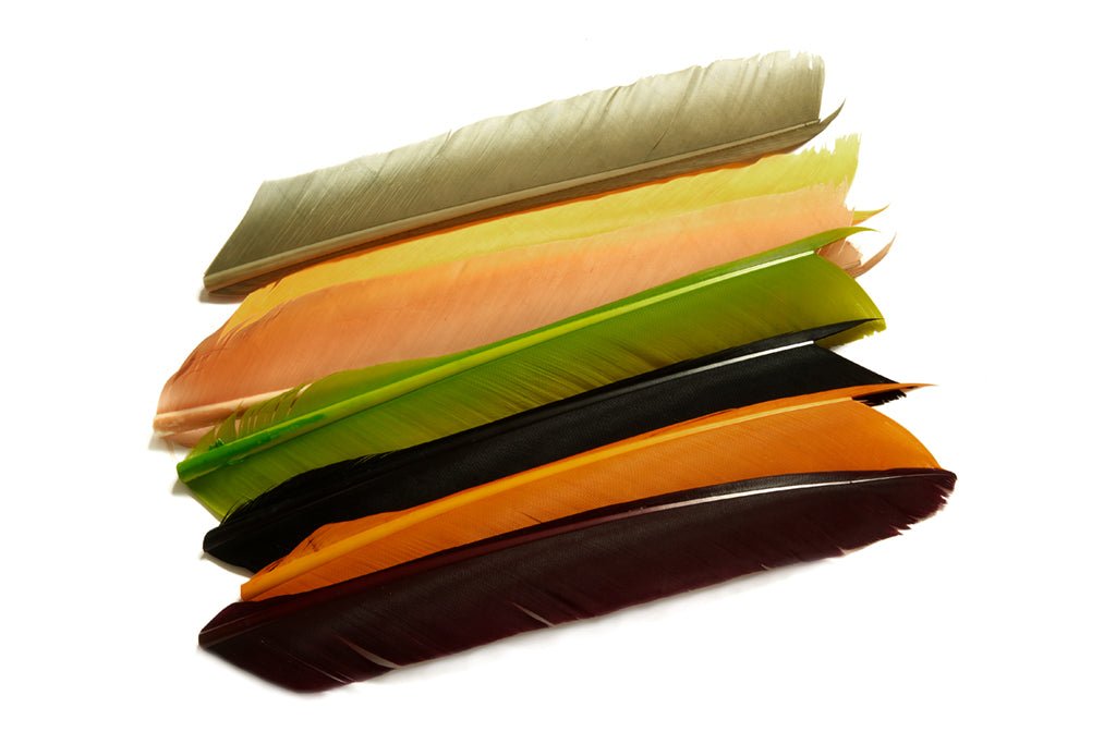 Fulling Mill Turkey Biots - Feathers & Marabou - Fly Fish Food