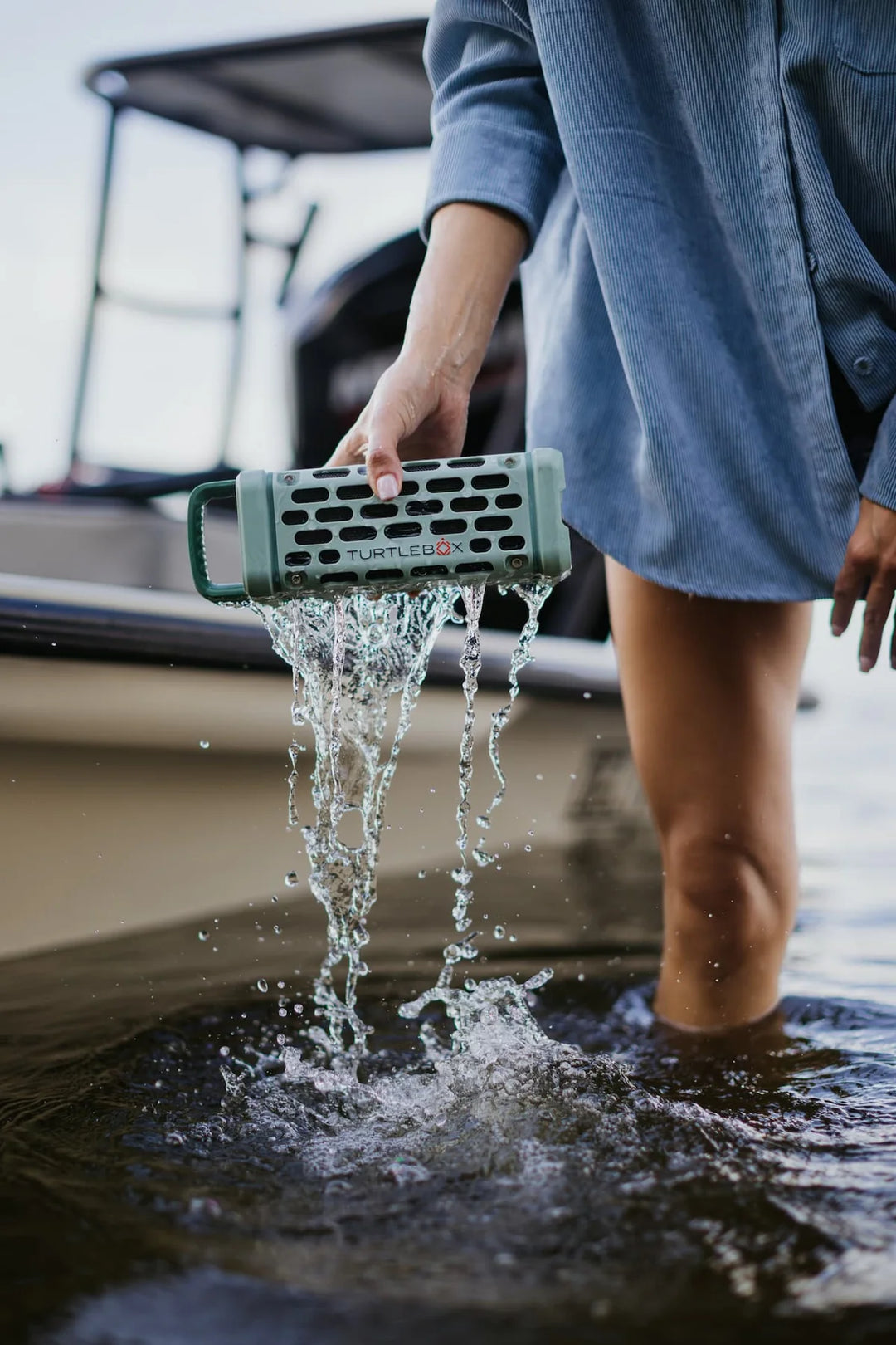 Turtlebox Audio Ranger Speaker - River Rock - On Water Accessories - Fly Fish Food