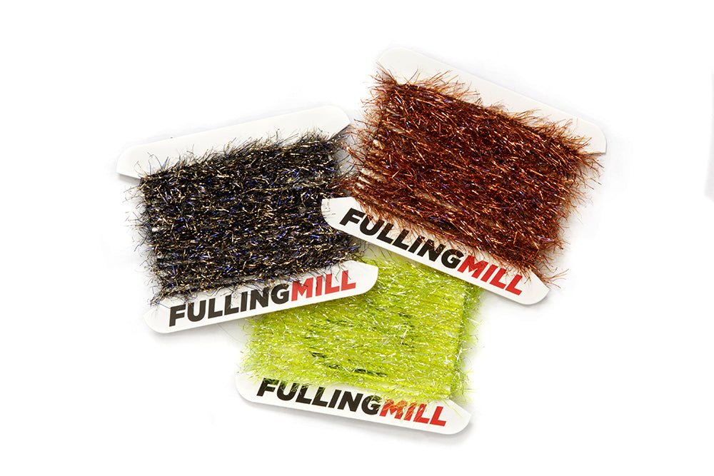 Fulling Mill Metallic Streamer Straggle - Jumbo - Yarn - Fly Fish Food