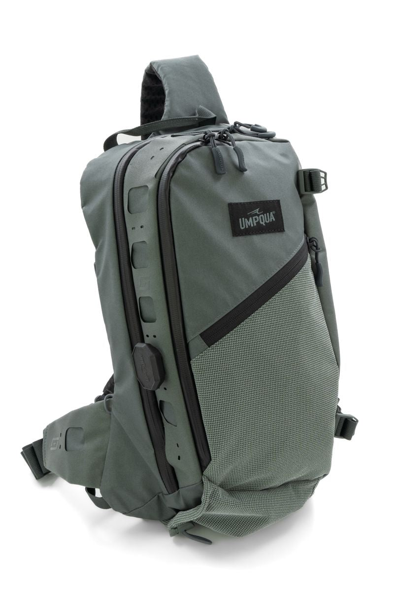 Umpqua Swiftlink Steamboat Sling Pack - Sage - Packs &amp; Bags - Fly Fish Food