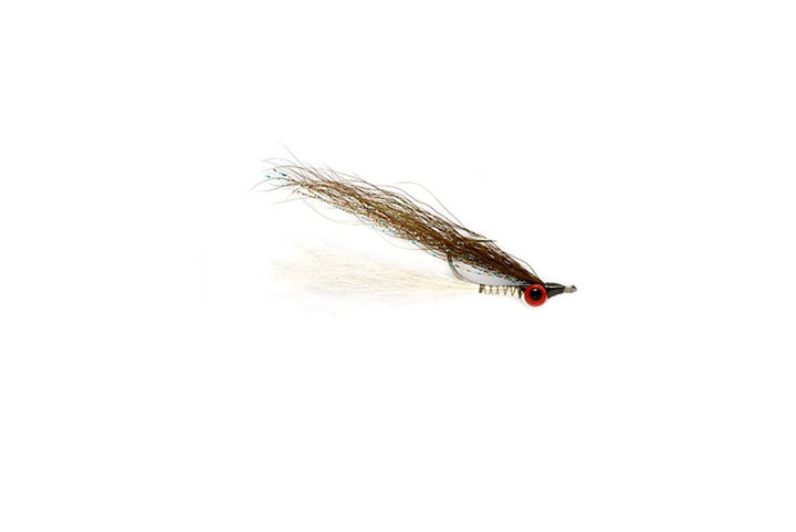 Clouser Minnow Olive &amp; White - Flies - Fly Fish Food