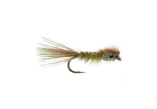 No Name Damsel Nymph Olive/Brown - Flies - Fly Fish Food