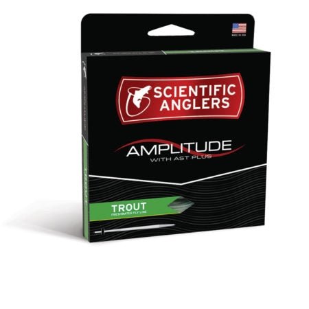 Scientific Anglers Amplitude Trout Fly Line - Blue/Bamboo/Blue Heron - Fly Lines - Fly Fish Food