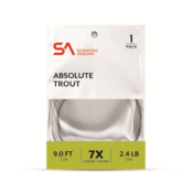 Scientific Anglers Absolute Trout Tapered Leader - Tippet, Leader &amp; Accessories - Fly Fish Food