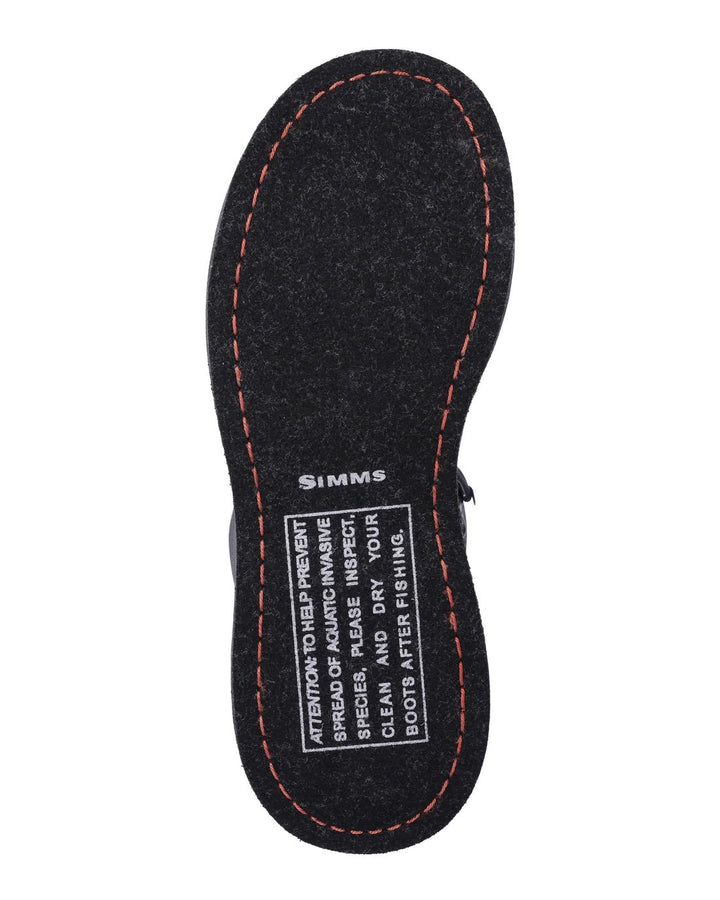 Simms - Freestone Wading Boot - Felt Soles - Gunmetal - Boots &amp; Cleats - Fly Fish Food