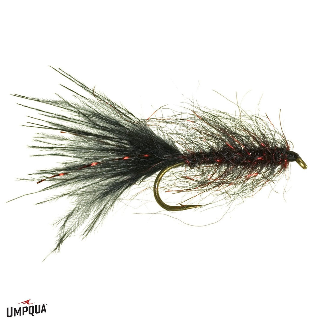 Goat Leech - Black Red - Flies - Fly Fish Food
