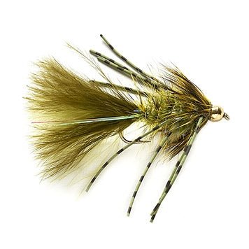 TH Rubber Legged Bugger Olive - Flies - Fly Fish Food