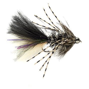 TH Rubber Legged Bugger Black - Flies - Fly Fish Food