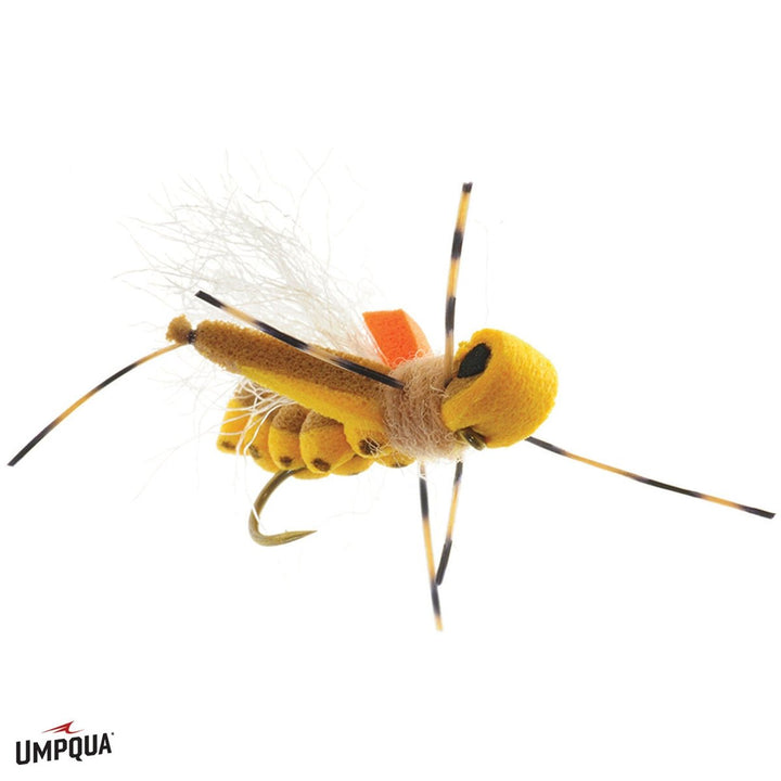 Thunder Thighs Hopper - Yellow - Flies - Fly Fish Food
