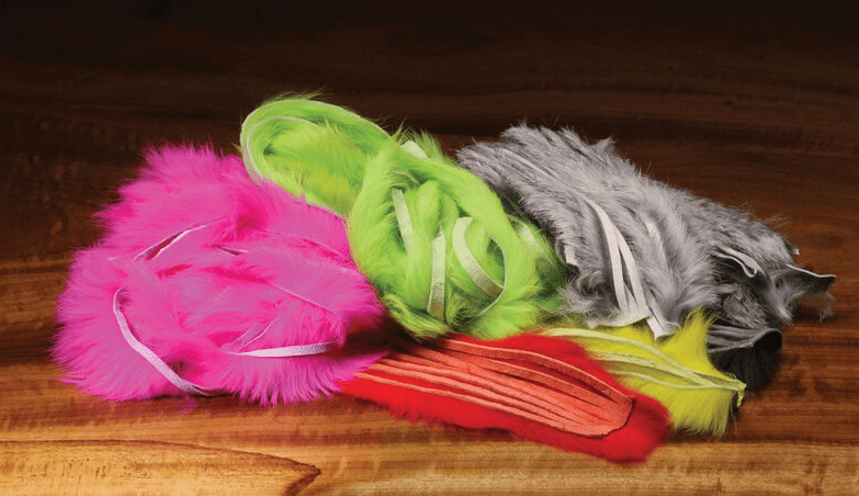 Cross Cut Whole Rabbit Hide - Hair &amp; Fur - Fly Fish Food