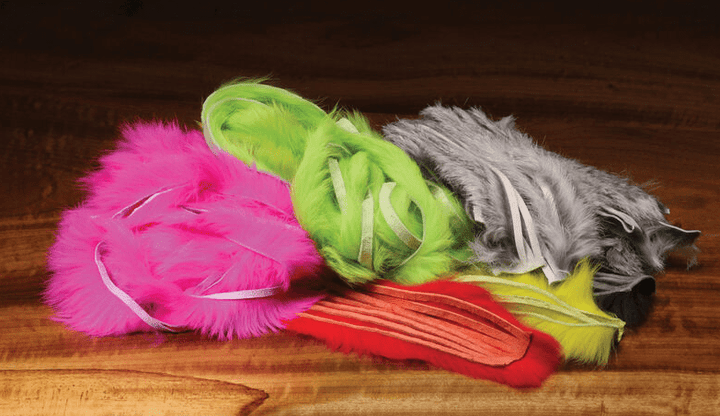 Cross Cut Whole Rabbit Hide - Hair &amp; Fur - Fly Fish Food