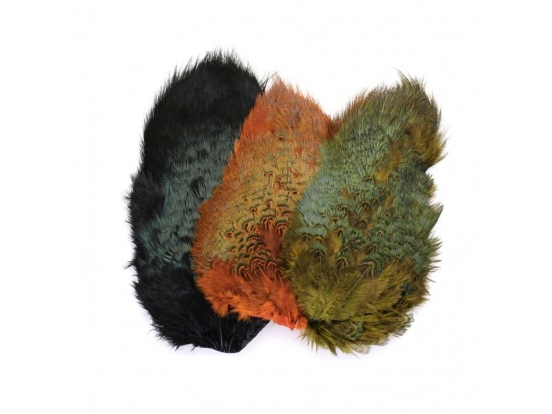 Fish Hunter Ringneck Pheasant Rump Patch - Feathers & Marabou - Fly Fish Food