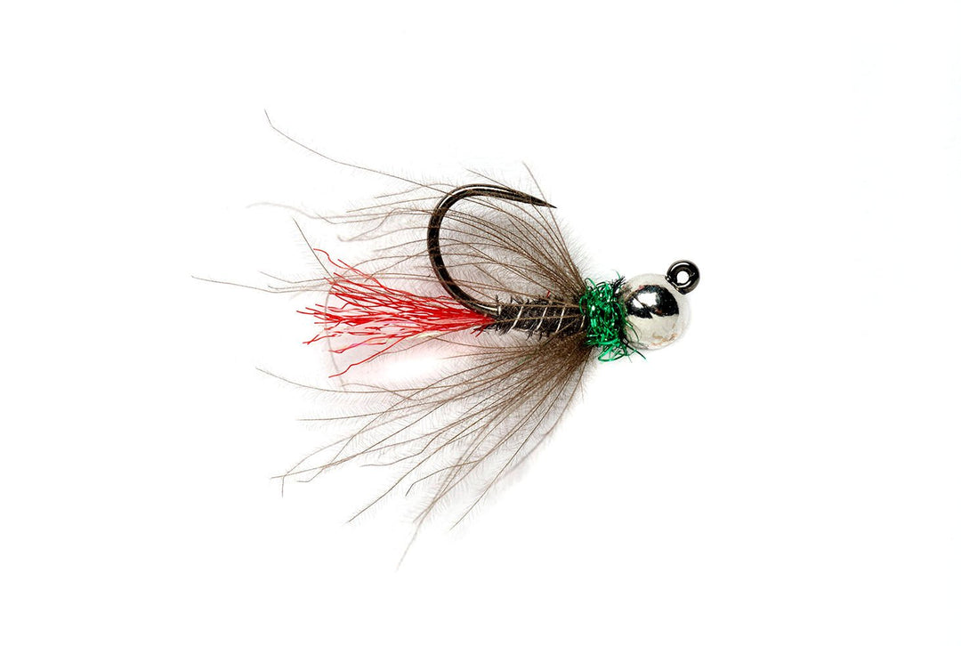Red Tag Jig (TBH) - Black - Flies - Fly Fish Food