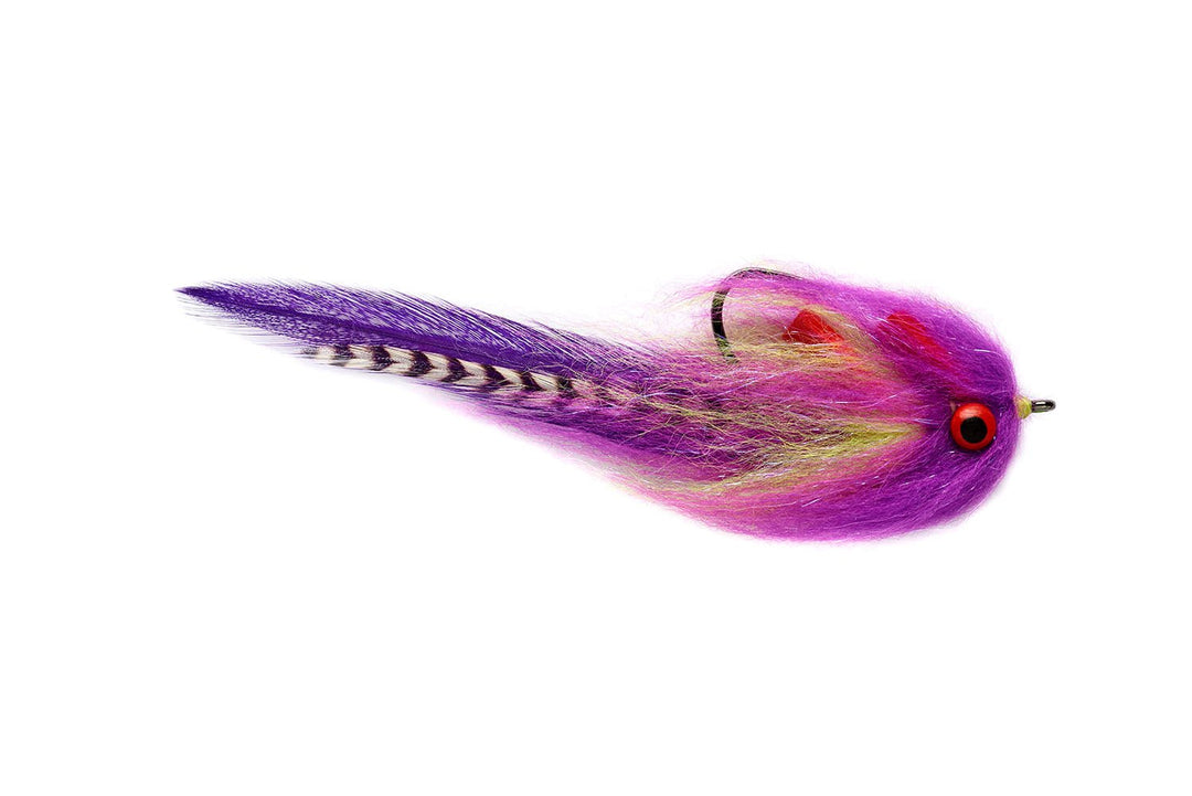 Sandbar Mullet - Purple &amp; Chartreuse - Flies - Fly Fish Food