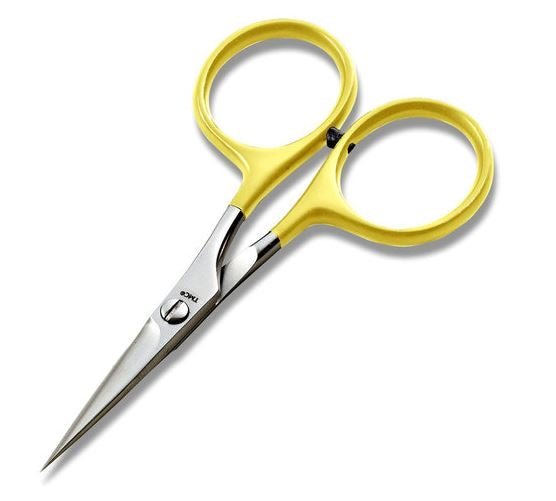 Tiemco Razor Scissors - Gold, Half - serrated - Tools &amp; Vises - Fly Fish Food