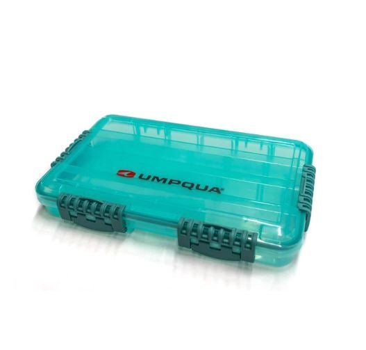 Umpqua Waterproof Bug Locker - Large - Aqua - Fly Boxes - Fly Fish Food