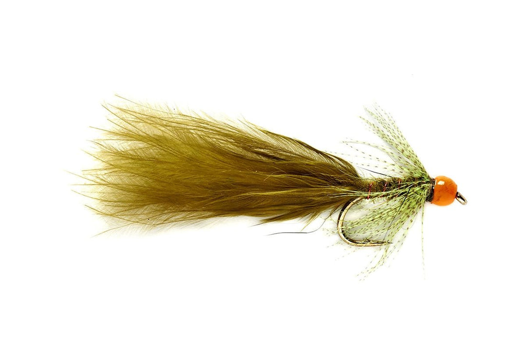 Hothead Damsel Orange Bead - Flies - Fly Fish Food