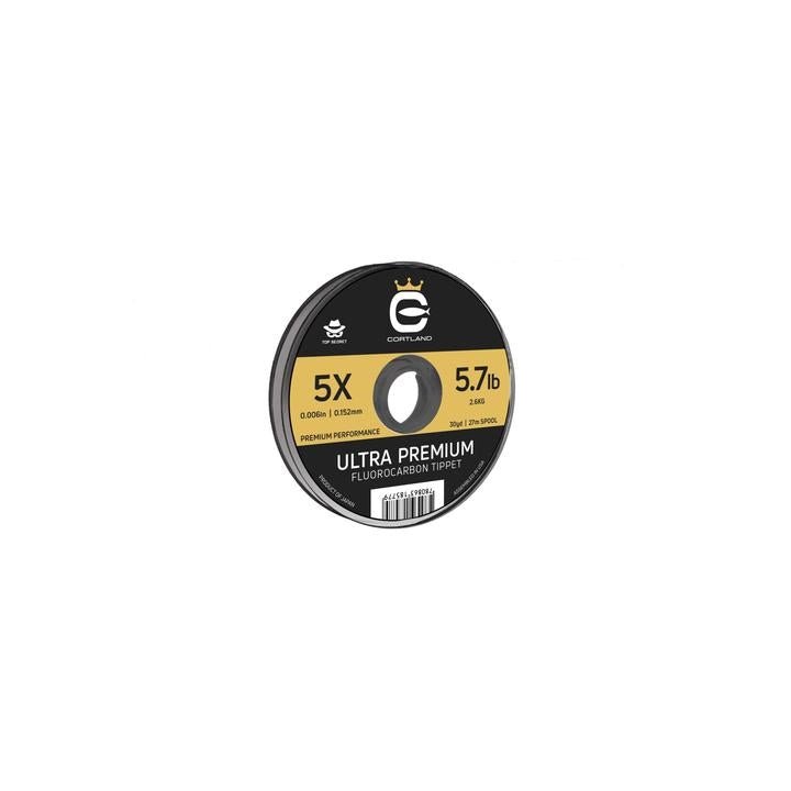 Cortland Ultra Premium Fluorocarbon Tippet - Tippet, Leader & Accessories - Fly Fish Food