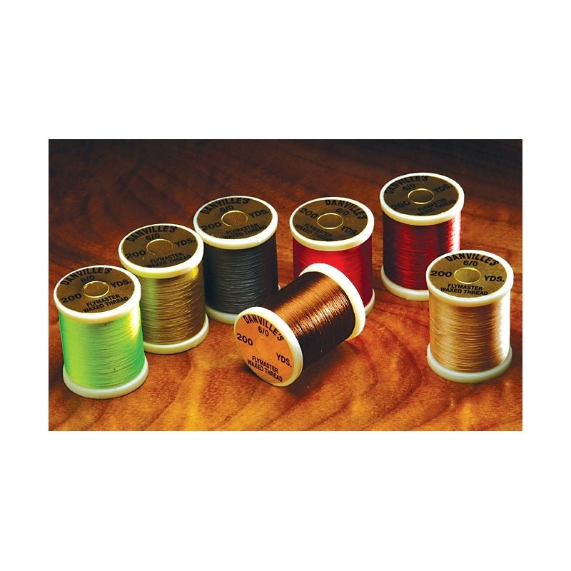 Danville 6/0 Waxed Flymaster 70 Denier Thread - Thread - Fly Fish Food