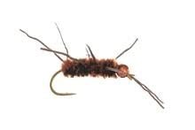 Jig Rubberlegs Stone - Brown &amp; Dark Brown - Flies - Fly Fish Food