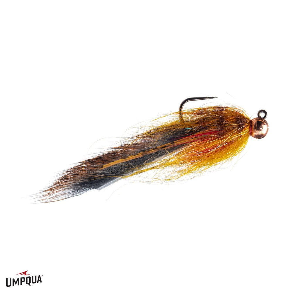 Mena's Cousin It Jig Streamer - Ginger - Flies - Fly Fish Food