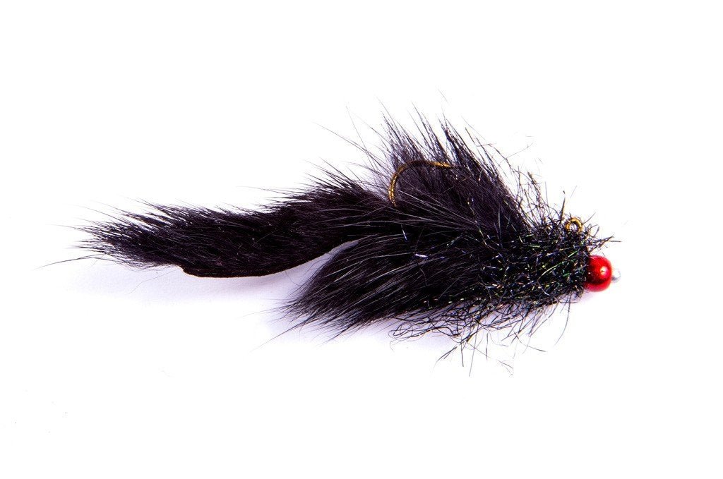 TFP Balanced Squirrel Leech - Black - Flies - Fly Fish Food