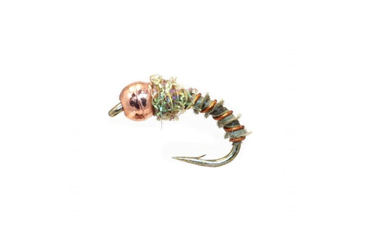 Biot Pupa - Olive/Copper - Flies - Fly Fish Food