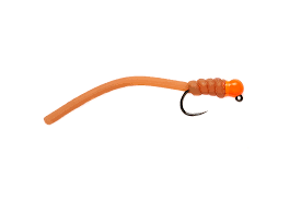 Squirminator Hot Head Jig - Tan - Flies - Fly Fish Food