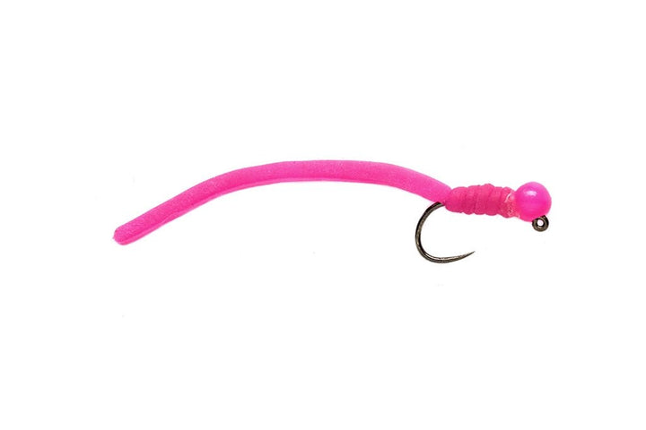 Squirminator Hot Head Jig - Pink - Flies - Fly Fish Food