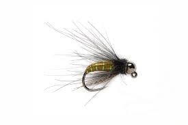 Callies Jiggable Caddis Olive - Flies - Fly Fish Food
