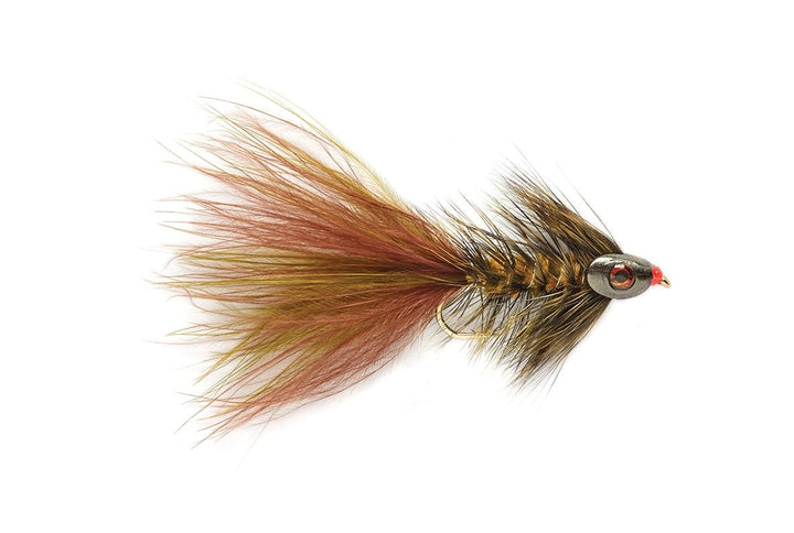Wooly Bugger Grizzly Skullhead - Flies - Fly Fish Food