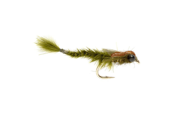 Living Damsel - Dark Olive - Flies - Fly Fish Food