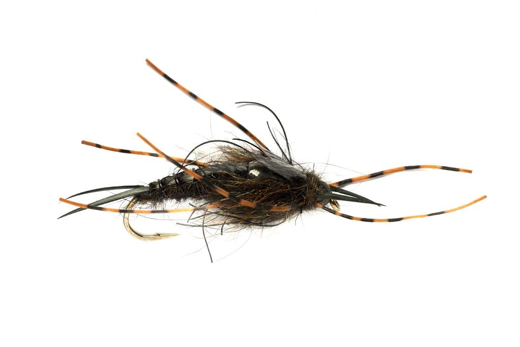 Tungsten Nemec Stone Nymph Black - Flies - Fly Fish Food
