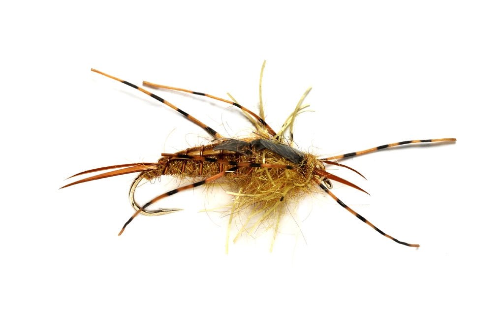 Tungsten Nemec Stone Nymph Yellow - Flies - Fly Fish Food