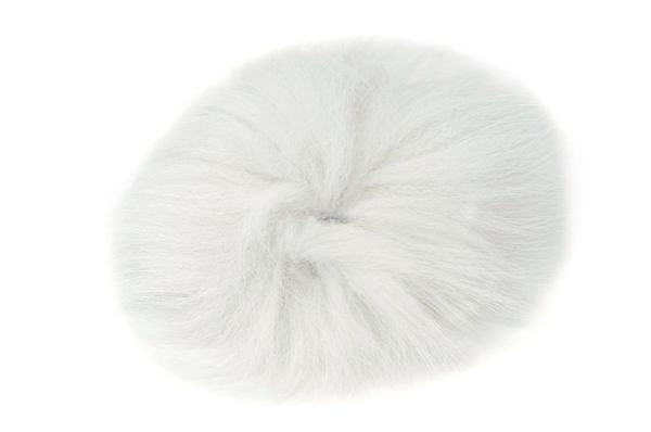 Arctic Fox Tail Hair - Hair &amp; Fur - Fly Fish Food