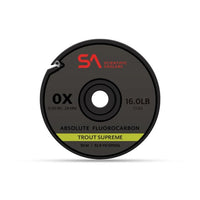 Absolute Trout Supreme Fluorocarbon - 30 Meters - Tippet, Leader & Accessories - Fly Fish Food