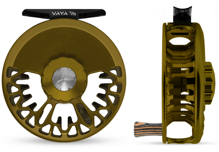 Abel Vaya Satin Dark Olive Fly Reel - 7/8 - Reels - Fly Fish Food