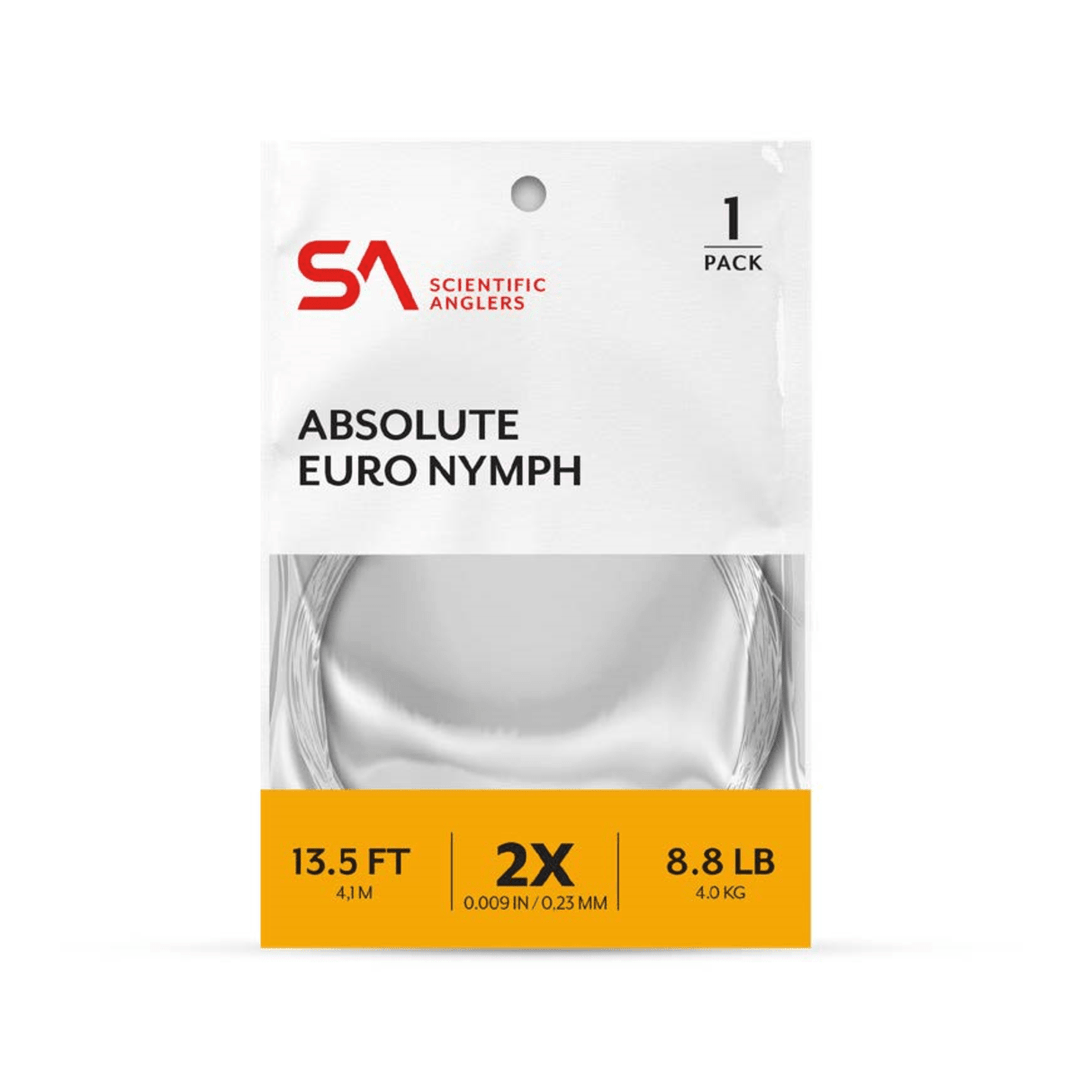 Scientific Anglers Absolute Euro Nymph Leader - Tippet, Leader &amp; Accessories - Fly Fish Food